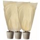 Outdoor Plant Cover Freeze Protection Reusable Non-woven Fabric Plant Covering Bag with Zipper and Drawstring Against Cold Winter Frost Birds Animals Outdoor Plant Cover Freeze Protection Reusable Non-woven Fabric Plant Covering Bag with Zipper and Drawstring Against Cold Winter Frost Birds Animals