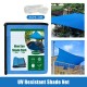 Shade Net UV Resistant Rectangle Sunshade Sunblock Net Garden Plant Shelter 2 X 4M Breathable Greenhouse Cover for Outdoor Patio Garden Backyard Activities Shade Net UV Resistant Rectangle Sunshade Sunblock Net Garden Plant Shelter 2 X 4M Breathable Greenhouse Cover for Outdoor Patio Garden Backyard Activities