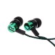 Explosion models braided wiring in-ear plating headset mobile phone MP3 universal creative gifts cross-border headphones wholesale green Explosion models braided wiring in-ear plating headset mobile phone MP3 universal creative gifts cross-border headphones wholesale green
