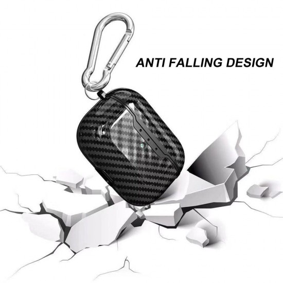 Silicone Protective Case Compatible with Apple AirPods Pro Wireless BT Earphones Case Shockproof Scratch-Resistant Bag Cover Black Silicone Protective Case Compatible with Apple AirPods Pro Wireless BT Earphones Case Shockproof Scratch-Resistant Bag Cover Black