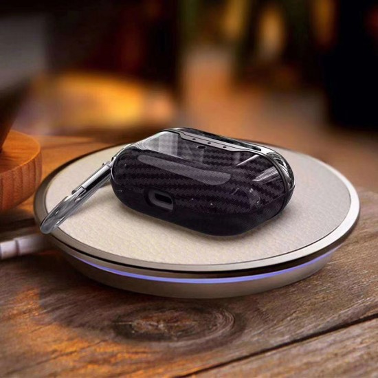 Silicone Protective Case Compatible with Apple AirPods Pro Wireless BT Earphones Case Shockproof Scratch-Resistant Bag Cover Black Silicone Protective Case Compatible with Apple AirPods Pro Wireless BT Earphones Case Shockproof Scratch-Resistant Bag Cover Black