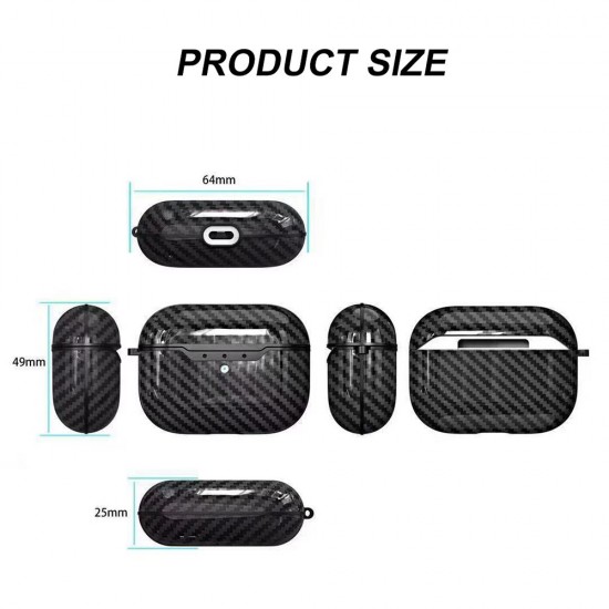 Silicone Protective Case Compatible with Apple AirPods Pro Wireless BT Earphones Case Shockproof Scratch-Resistant Bag Cover Black Silicone Protective Case Compatible with Apple AirPods Pro Wireless BT Earphones Case Shockproof Scratch-Resistant Bag Cover Black