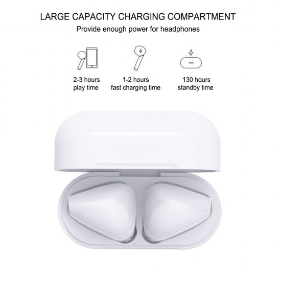 i7S Wirelessly BT5.0 Earbud Headphones In-ear Portable Headsets with Charge Box Touching ControlCompatible with Android / iOS i7S Wirelessly BT5.0 Earbud Headphones In-ear Portable Headsets with Charge Box Touching ControlCompatible with Android / iOS