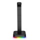 RGB Gaming Headset Stand With USB/Type-C Charger Ports Gaming Headset Holder Hanger with Stable Base for All Over-Ear Headphones RGB Gaming Headset Stand With USB/Type-C Charger Ports Gaming Headset Holder Hanger with Stable Base for All Over-Ear Headphones