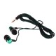 Explosion models braided wiring in-ear plating headset mobile phone MP3 universal creative gifts cross-border headphones wholesale green Explosion models braided wiring in-ear plating headset mobile phone MP3 universal creative gifts cross-border headphones wholesale green