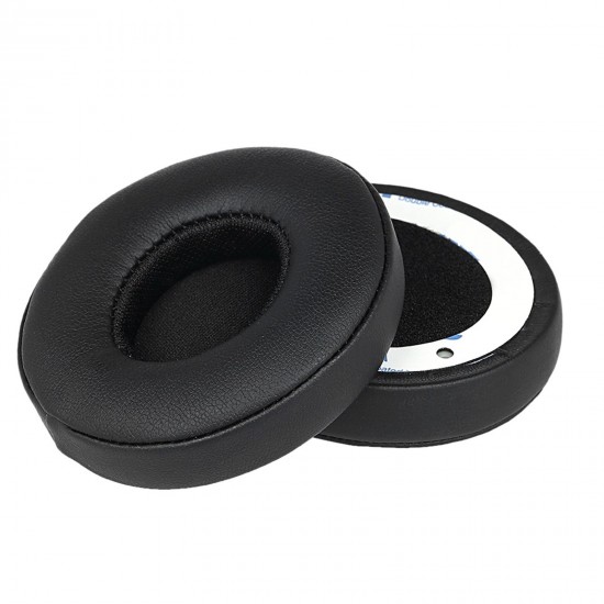 2Pcs Replacement Earpads Ear Pad Cushion for Beats Solo 2 / 3 On Ear Wireless Headphones Black 2Pcs Replacement Earpads Ear Pad Cushion for Beats Solo 2 / 3 On Ear Wireless Headphones Black