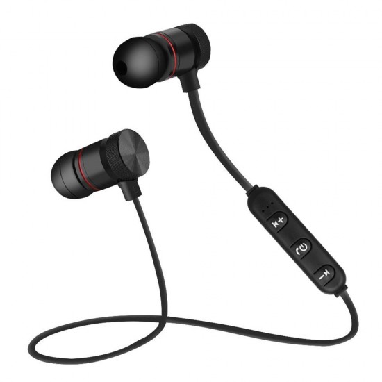 Bluetooth 4.1 Headphones Outdoor Sport Headsets Music Earphone Magnetic Suction Built-in Microphone Line Control Bluetooth 4.1 Headphones Outdoor Sport Headsets Music Earphone Magnetic Suction Built-in Microphone Line Control