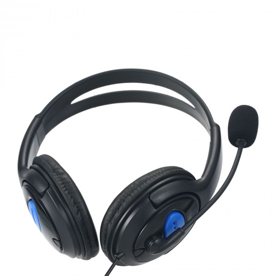 3.5mm Wired Gaming Headphones Over Ear Game Headset Stereo Bass Earphone with Microphone Volume Control for PC Laptop PS4 Smart Phone 3.5mm Wired Gaming Headphones Over Ear Game Headset Stereo Bass Earphone with Microphone Volume Control for PC Laptop PS4 Smart Phone