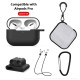 5 in1 Protective Case Compatible with Apple AirPods Pro Charging Case Silicone Cover + Watch Band Holder + Anti-lost Straps + Storage Bag + Hook Earphone Protector Accessories 5 in1 Protective Case Compatible with Apple AirPods Pro Charging Case Silicone Cover + Watch Band Holder + Anti-lost Straps + Storage Bag + Hook Earphone Protector Accessories