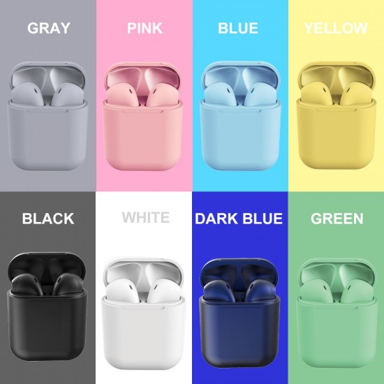 Inpods 12 BT5.0 Wireless Headphones In-Ear Stereo Sound Auto Pairing Touch Control Waterproof Sports Headset Inpods 12 BT5.0 Wireless Headphones In-Ear Stereo Sound Auto Pairing Touch Control Waterproof Sports Headset
