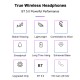 Bluetooth 5.0 Mini TWS Earbuds True Wireless Headphones Sport Headset In-ear Earphones with Mic Charging Case Battery Digital Display Bluetooth 5.0 Mini TWS Earbuds True Wireless Headphones Sport Headset In-ear Earphones with Mic Charging Case Battery Digital Display