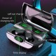 G6 Bluetooth 5.1 TWS Earbuds True Wireless Headphones Sweatproof Sports Headset with Mic 1200mAh Charging Box Clock Time Display Battery Power Display USB Output G6 Bluetooth 5.1 TWS Earbuds True Wireless Headphones Sweatproof Sports Headset with Mic 1200mAh Charging Box Clock Time Display Battery Power Display USB Output