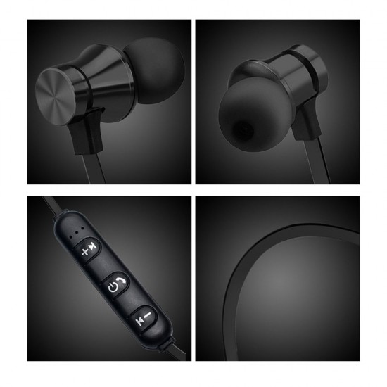 XT11 BT Sports Earphone In-Ear Fitness Lightweight Waterproof Magnetic-Suction Headphone XT11 BT Sports Earphone In-Ear Fitness Lightweight Waterproof Magnetic-Suction Headphone