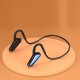 BT 5.0 Headset with Mic Open-ear Design 5.2 Surround Sound Flexible Headband 3 Controlling Buttons IP67 WaterProof, Blue BT 5.0 Headset with Mic Open-ear Design 5.2 Surround Sound Flexible Headband 3 Controlling Buttons IP67 WaterProof, Blue