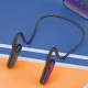 BT 5.0 Headset with Mic Open-ear Design 5.2 Surround Sound Flexible Headband 3 Controlling Buttons IP67 WaterProof, Blue BT 5.0 Headset with Mic Open-ear Design 5.2 Surround Sound Flexible Headband 3 Controlling Buttons IP67 WaterProof, Blue