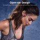 BT 5.0 Headset with Mic Open-ear Design 5.2 Surround Sound Flexible Headband 3 Controlling Buttons IP67 WaterProof, Blue BT 5.0 Headset with Mic Open-ear Design 5.2 Surround Sound Flexible Headband 3 Controlling Buttons IP67 WaterProof, Blue