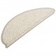 Self-adhesive Stair Mats Sisal-Look 15 pcs 65x25 cm Beige Self-adhesive Stair Mats Sisal-Look 15 pcs 65x25 cm Beige