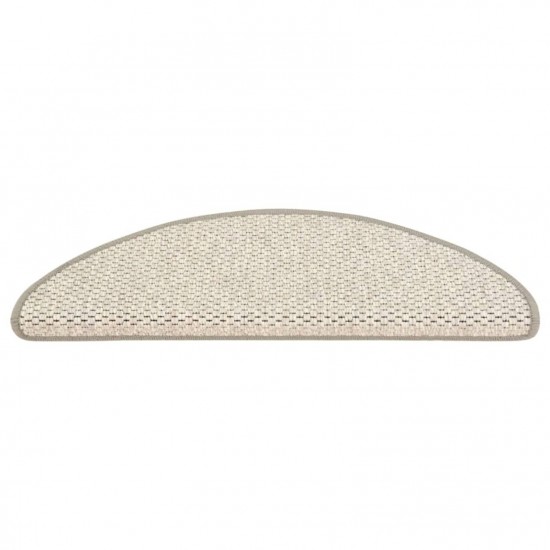 Self-adhesive Stair Mats Sisal-Look 15 pcs 65x25 cm Beige Self-adhesive Stair Mats Sisal-Look 15 pcs 65x25 cm Beige