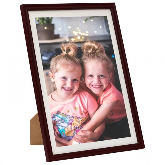 Photo Frames Collage 5 pcs for Wall or Table Dark Red 50x70 cm Photo Frames Collage 5 pcs for Wall or Table Dark Red 50x70 cm