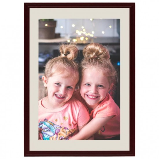 Photo Frames Collage 5 pcs for Wall or Table Dark Red 50x70 cm Photo Frames Collage 5 pcs for Wall or Table Dark Red 50x70 cm