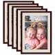 Photo Frames Collage 5 pcs for Wall or Table Dark Red 50x70 cm Photo Frames Collage 5 pcs for Wall or Table Dark Red 50x70 cm