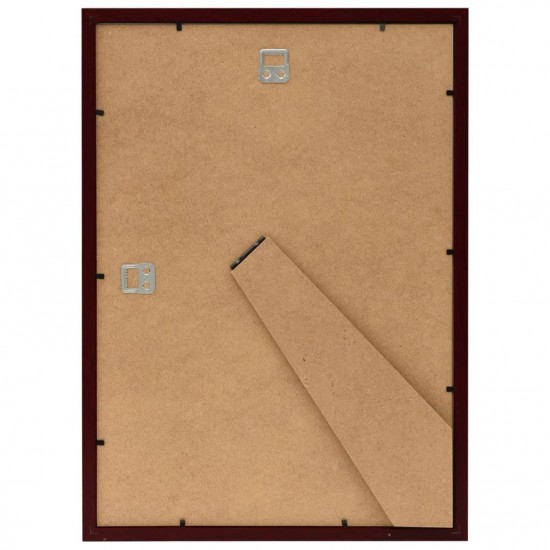 Photo Frames Collage 5 pcs for Wall or Table Dark Red 50x70 cm Photo Frames Collage 5 pcs for Wall or Table Dark Red 50x70 cm
