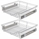 Pull-Out Wire Baskets 2 pcs Silver 600 mm Pull-Out Wire Baskets 2 pcs Silver 600 mm