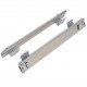 Pull-Out Wire Baskets 2 pcs Silver 600 mm Pull-Out Wire Baskets 2 pcs Silver 600 mm