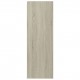 Shoe Rack White and Sonoma Oak 54x34x100.5 cm Chipboard Shoe Rack White and Sonoma Oak 54x34x100.5 cm Chipboard
