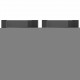 Wall Shoe Cabinets 2 pcs High Gloss Grey 60x18x60 cm Chipboard Wall Shoe Cabinets 2 pcs High Gloss Grey 60x18x60 cm Chipboard