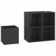 Hall Shoe Cabinet High Gloss Grey 105x35.5x70 cm Chipboard Hall Shoe Cabinet High Gloss Grey 105x35.5x70 cm Chipboard