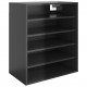 Shoe Cabinet High Gloss Black 60x35x70 cm Chipboard Shoe Cabinet High Gloss Black 60x35x70 cm Chipboard