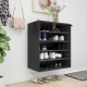 Shoe Cabinet High Gloss Black 60x35x70 cm Chipboard Shoe Cabinet High Gloss Black 60x35x70 cm Chipboard