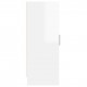 Shoe Cabinet High Gloss White 32x35x92 cm Chipboard Shoe Cabinet High Gloss White 32x35x92 cm Chipboard