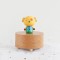 Mechanism Carved Music Box Mini Carved Wooden Flamingo Music Box in Hand Musical Gift Pefect for Little Girls