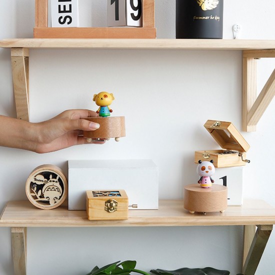 Mechanism Carved Music Box Mini Carved Wooden Flamingo Music Box in Hand Musical Gift Pefect for Little Girls Mechanism Carved Music Box Mini Carved Wooden Flamingo Music Box in Hand Musical Gift Pefect for Little Girls
