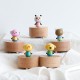 Mechanism Carved Music Box Mini Carved Wooden Flamingo Music Box in Hand Musical Gift Pefect for Little Girls Mechanism Carved Music Box Mini Carved Wooden Flamingo Music Box in Hand Musical Gift Pefect for Little Girls