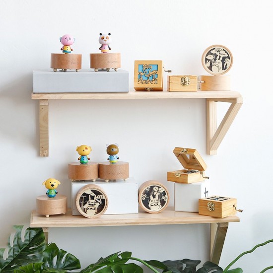 Mechanism Carved Music Box Mini Carved Wooden Flamingo Music Box in Hand Musical Gift Pefect for Little Girls Mechanism Carved Music Box Mini Carved Wooden Flamingo Music Box in Hand Musical Gift Pefect for Little Girls