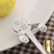 304 Stainless Steel Coffee Spoon Puppy Stirring Spoon Hanging Cup Tea Spoon No.3&11.6cm Silvery 304 Stainless Steel Coffee Spoon Puppy Stirring Spoon Hanging Cup Tea Spoon No.3&11.6cm Silvery