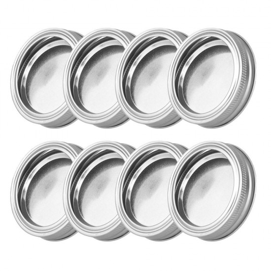 70mm Regular Mouth Mason Canning Lids, Tinplate Leak Proof Lids for Mason Jar Regular Mouth Split-Type Lids Leak Proof and Secure Canning Jar Caps (1 Count Canning Lid + 1 Count SealRing) 70mm Regular Mouth Mason Canning Lids, Tinplate Leak Proof Lids for Mason Jar Regular Mouth Split-Type Lids Leak Proof and Secure Canning Jar Caps (1 Count Canning Lid + 1 Count SealRing)