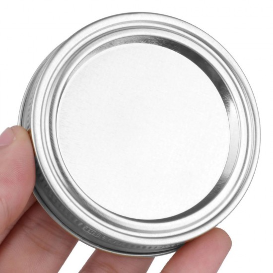 70mm Regular Mouth Mason Canning Lids, Tinplate Leak Proof Lids for Mason Jar Regular Mouth Split-Type Lids Leak Proof and Secure Canning Jar Caps (1 Count Canning Lid + 1 Count SealRing) 70mm Regular Mouth Mason Canning Lids, Tinplate Leak Proof Lids for Mason Jar Regular Mouth Split-Type Lids Leak Proof and Secure Canning Jar Caps (1 Count Canning Lid + 1 Count SealRing)
