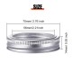 70mm Regular Mouth Mason Canning Lids, Tinplate Leak Proof Lids for Mason Jar Regular Mouth Split-Type Lids Leak Proof and Secure Canning Jar Caps (1 Count Canning Lid + 1 Count SealRing) 70mm Regular Mouth Mason Canning Lids, Tinplate Leak Proof Lids for Mason Jar Regular Mouth Split-Type Lids Leak Proof and Secure Canning Jar Caps (1 Count Canning Lid + 1 Count SealRing)