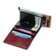 PU Leather Credit Holder Business Money Cash Card Package Wallet Automatic Aluminum Alloy Card Case Men Bag PU Leather Credit Holder Business Money Cash Card Package Wallet Automatic Aluminum Alloy Card Case Men Bag