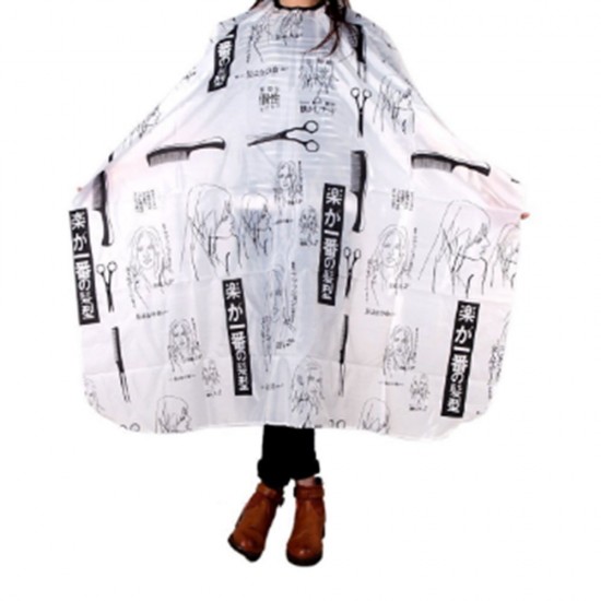 Hair Salon Cutting Cape Haircut Cloth Apron Nylon Waterproof Cape Hair Salon Cutting Cape Haircut Cloth Apron Nylon Waterproof Cape