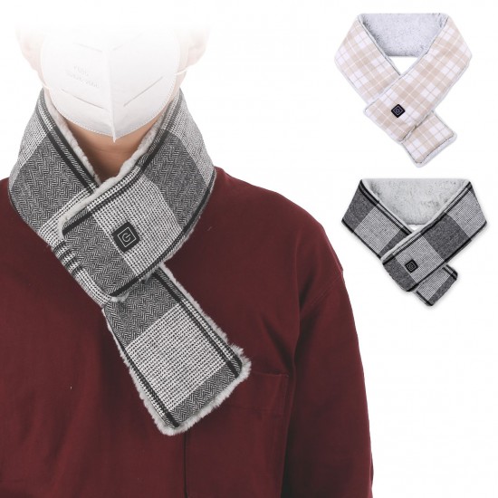 Heated Scarf for Women USB Electric Heating Scarf Heated Neck Wrap Neck Warmer for Men Heated Scarf for Women USB Electric Heating Scarf Heated Neck Wrap Neck Warmer for Men