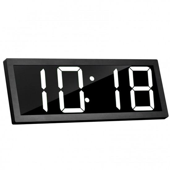 Smart Large Digital Wall Clock APP Control Time/ Date/ Temperature 100 Colors Display Record & Sound Activate & Countdown Function Stepless Brightness & Volume Alarm with Snooze Smart Large Digital Wall Clock APP Control Time/ Date/ Temperature 100 Colors Display Record & Sound Activate & Countdown Function Stepless Brightness & Volume Alarm with Snooze