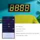 Smart Large Digital Wall Clock APP Control Time/ Date/ Temperature 100 Colors Display Record & Sound Activate & Countdown Function Stepless Brightness & Volume Alarm with Snooze Smart Large Digital Wall Clock APP Control Time/ Date/ Temperature 100 Colors Display Record & Sound Activate & Countdown Function Stepless Brightness & Volume Alarm with Snooze