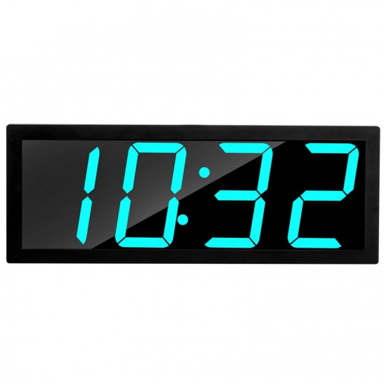Smart Large Digital Wall Clock APP Control Time/ Date/ Temperature 100 Colors Display Record & Sound Activate & Countdown Function Stepless Brightness & Volume Alarm with Snooze Smart Large Digital Wall Clock APP Control Time/ Date/ Temperature 100 Colors Display Record & Sound Activate & Countdown Function Stepless Brightness & Volume Alarm with Snooze