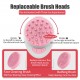 Hair Scalp Massager Shampoo Brush, Soft Silicone Scalp Care Brush Wet and Dry Hair Scalp Brush Acoustic Wave Massage Hair Washer with Three Replaceable Brush Heads for Men, Women, Kids and Pets Hair Scalp Massager Shampoo Brush, Soft Silicone Scalp Care Brush Wet and Dry Hair Scalp Brush Acoustic Wave Massage Hair Washer with Three Replaceable Brush Heads for Men, Women, Kids and Pets
