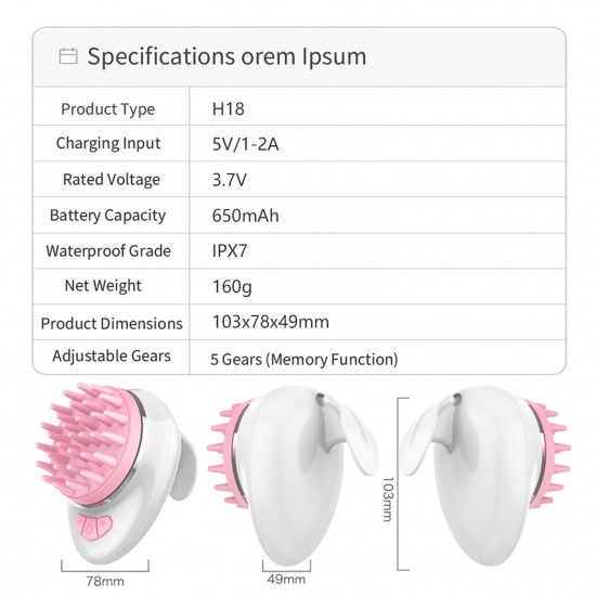 Hair Scalp Massager Shampoo Brush, Soft Silicone Scalp Care Brush Wet and Dry Hair Scalp Brush Acoustic Wave Massage Hair Washer with Three Replaceable Brush Heads for Men, Women, Kids and Pets Hair Scalp Massager Shampoo Brush, Soft Silicone Scalp Care Brush Wet and Dry Hair Scalp Brush Acoustic Wave Massage Hair Washer with Three Replaceable Brush Heads for Men, Women, Kids and Pets